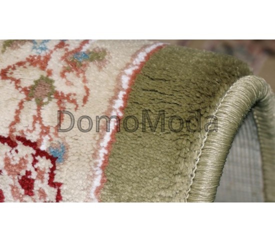 Высокоплотный ковер Royal Esfahan 3046A Green-Cream Купить в интернет магазине ДомоМода фото 2 Высокоплотный ковер Royal Esfahan 3046A Green-Cream - высокое качество по лучшей цене в Украине изображение 2.